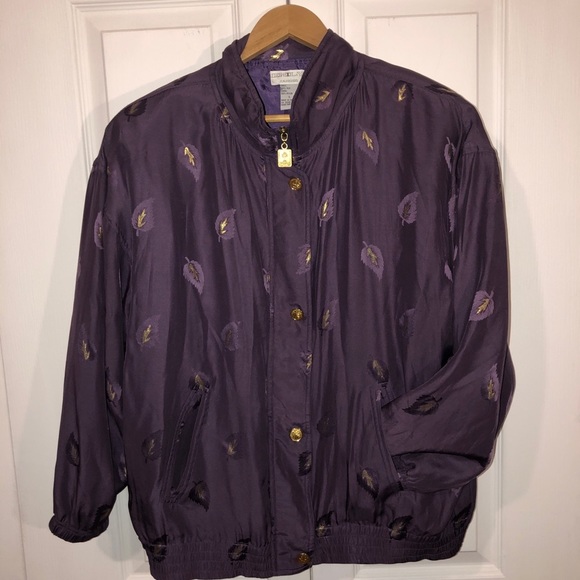 90’s Silk Jacket - Picture 1 of 10